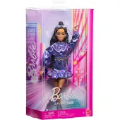 Barbie Muñeca Deluxe Metálica Con Suéter