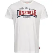 Lonsdale Camiseta 'Aldingham' navy / rojo / blanco