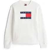 Tommy Hilfiger Sudadera 'Tommy Flag' navy / rojo / blanco