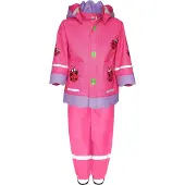 Playshoes Traje funcional 'Glückskäfer' lila / rosa / rojo / negro