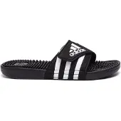 Adidas Zapatos abiertos 'Adissage' negro / blanco