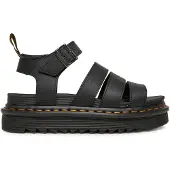 Dr. Martens Sandalias planas Blaire Black Athena mujer - Negro - 37