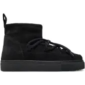 INUIKII para mujer. 1001.001.0092 Botas de Piel Classic Low negro (40), Plano, Cordones, Casual, outlet 2026.