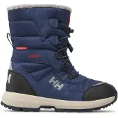 Helly Hansen unisex para niños. 11759 Botas Silverton HT marino (32), Plano, Cordones, Deportivo, Outdoor, moda infantil, outle