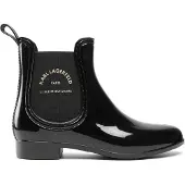 Karl Lagerfeld Botas de lluvia 'KALOSH II' negro