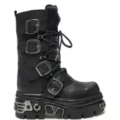 New rock Botas con cordones 'M-373-S4' negro