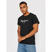 Pepe Jeans Camiseta 'Eggo' azul / negro / blanco