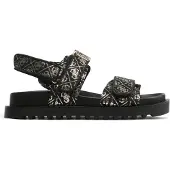 GUESS Sandalias planas FABELIS mujer - Negro - 38