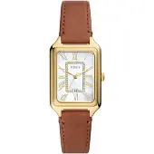Fossil Reloj analógico 'Raquel' marrón / oro