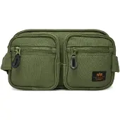 Alpha industries Riñonera oliva / negro