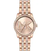 Michael Kors Reloj analógico 'RITZ' oro rosa