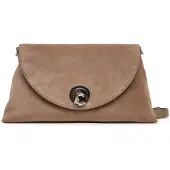 Coccinelle Bolso de mano 'Coccinellenikla Suede Bim' taupe