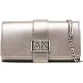 Giorgio Armani Bolso de hombro 'Signature' plata
