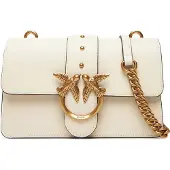 Pinko Bolso de hombro 'LOVE ONE' oro / blanco