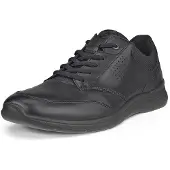 Ecco Zapatos con cordón 'Schnürschuh Herren 511734/51052 Echtleder in schwarz' negro
