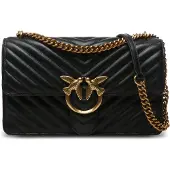 Pinko Bolso de hombro 'LOVE ONE CLASSIC' negro