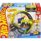 Hot Wheels Ataque De Serpiente En Espiral En La Ciudad
