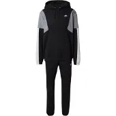 Nike Ropa para correr 'CLUB FLEECE' gris / negro / blanco