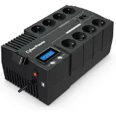 Cyberpower Sai Line-interactive Br1000elcd-fr De 1kva Y 8 Tomas 600w