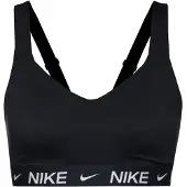 Nike Sujetador deportivo 'Indy' negro / blanco
