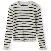 MINOTI Jersey negro / blanco lana