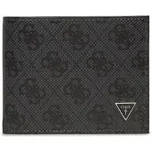 GUESS Cartera 'MADRID BLLFLD W COIN POCKET' gris oscuro / negro