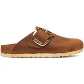 Birkenstock Zapatillas de casa 'Boston' caramelo