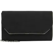 Tamaris Bolso de noche 'Amalia' negro / plata