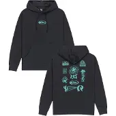 Quiksilver Sudadera Con Capucha Salt Water Graphic