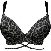 SugarShape Sujetador 'Voilà' gris / negro