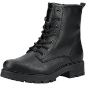 Mustang Botines con cordones 'Darleen' negro