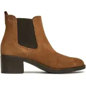 Tamaris Botas Chelsea marrón / negro