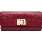 Furla Cartera '1927 CONTINENTAL' rojo cereza
