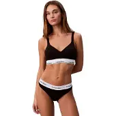 Calvin Klein Underwear Tanga gris claro / negro / blanco