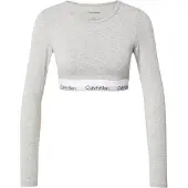 Calvin Klein Underwear Camiseta térmica gris / negro / blanco