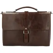 PICARD Buddy Maletín Piel natural 38 cm marrón