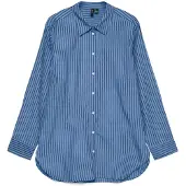 Vero Moda Blusa azul claro / blanco