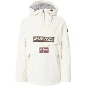 Napapijri Chaqueta funcional 'Rainforest' beige / arena / rojo / negro