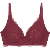 Triumph Sujetador ' Amourette Charm ' rojo oscuro