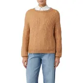 Comma Pullover Brown Talla: 44 | Sudaderas con Capucha Outlet | Mujer | Marrón