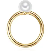 Valero Pearls Anillo oro / blanco perla