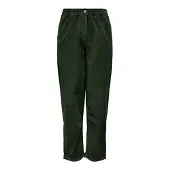 ONLY Pantalón 'ONLFLORA' verde oscuro