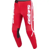 Alpinestars Fluid Apex Pantalón de cross Rojo/Blanco 38 hombres