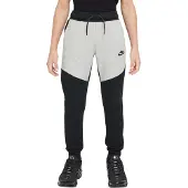 Nike Pantalón 'TCH FLC' gris claro / negro