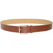 Calvin Klein Cinturón 'Smooth Buckle' marrón