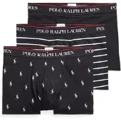 Ralph Lauren Boxer CLASSIC TRUNK X3 hombre - Negro - EU L