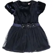 Boboli Vestido De Manga Corta Combined