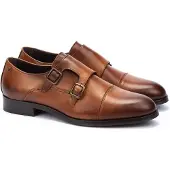 Martinelli para hombre. 1492-2632Z Zapatos de Piel Empire 1492 marrón (43), Plano, 1 a 3cm, Hebilla, Casual, Clásico, outlet 2026