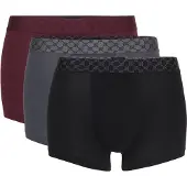 JOOP! Calzoncillo boxer grafito / rojo oscuro / negro