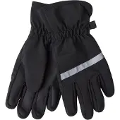 Lindex Guantes gris claro / negro